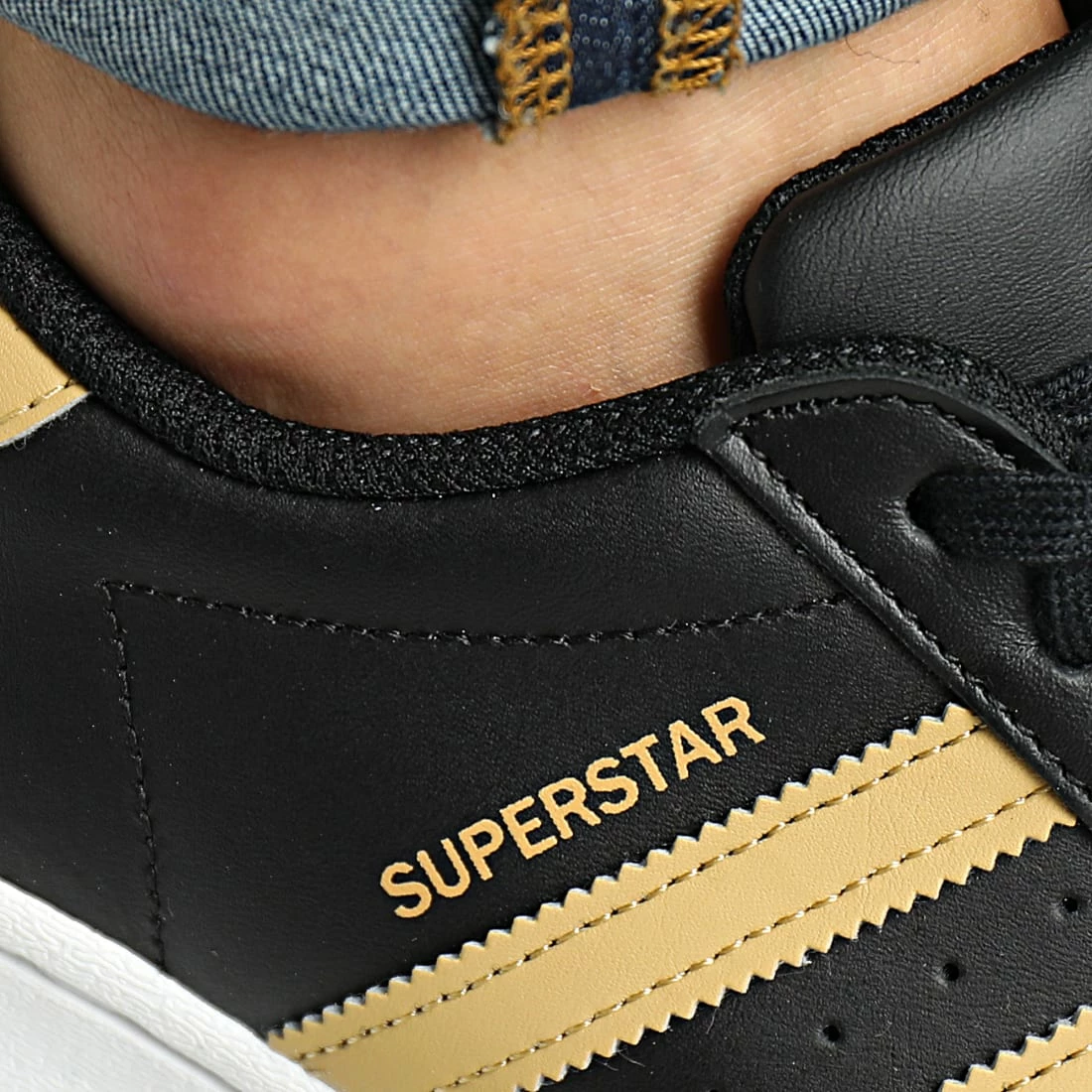 Budget 🧨 Baskets Superstar HP5498 Core Black Magic Beige Cloud White de Adidas Originals 😉 4 Budget 🧨 Baskets Superstar HP5498 Core Black Magic Beige Cloud White de Adidas Originals 😉 – Image 2