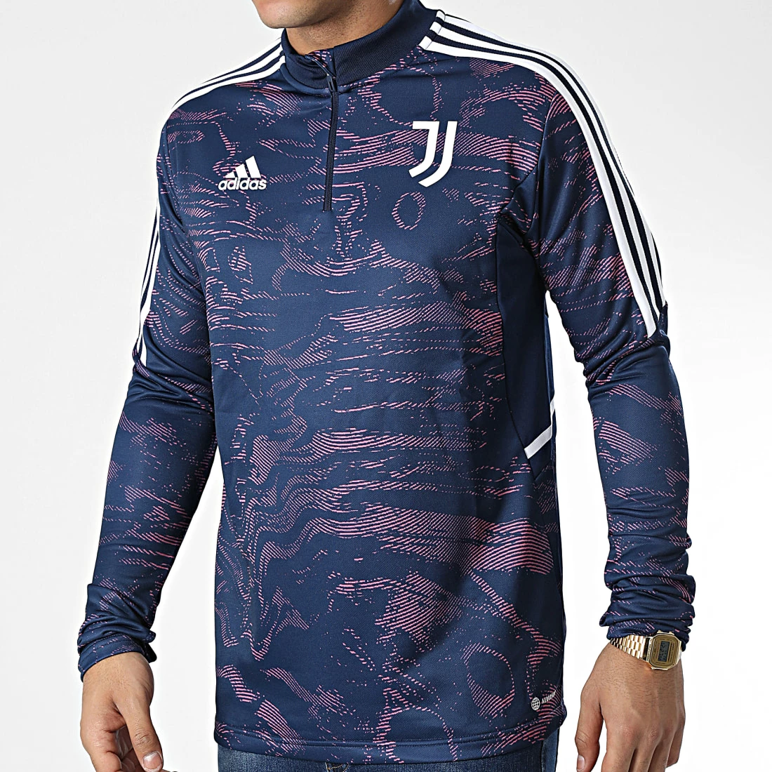 Budget 🔥 Tee 👕 Shirt Manches Longues A Bandes Juventus HC3283 Bleu Marine Rose de Adidas Performance 🥰 3 Budget 🔥 Tee 👕 Shirt Manches Longues A Bandes Juventus HC3283 Bleu Marine Rose de Adidas Performance 🥰