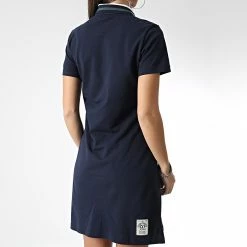 Grosses soldes 🧨 Robe Polo Femme IA8345 Bleu Marine de Adidas Originals 👏 -Pas Cher adidas Magasin adidas 337710 IA8345 20221024T142338 04