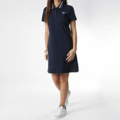 Grosses soldes 🧨 Robe Polo Femme IA8345 Bleu Marine de Adidas Originals 👏 -Pas Cher adidas Magasin adidas 337710 IA8345 20221024T142339 05