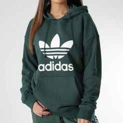 Le moins cher 🛒 Sweat Capuche Femme Trefoil HK9654 Vert de Adidas Originals 👍 10 Le moins cher 🛒 Sweat Capuche Femme Trefoil HK9654 Vert de Adidas Originals 👍 -Pas Cher adidas Magasin adidas 337730 HK9654 20221020T160512 03