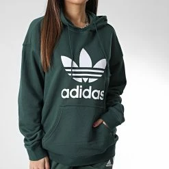 Le moins cher 🛒 Sweat Capuche Femme Trefoil HK9654 Vert de Adidas Originals 👍 12 Le moins cher 🛒 Sweat Capuche Femme Trefoil HK9654 Vert de Adidas Originals 👍 -Pas Cher adidas Magasin adidas 337730 HK9654 20221020T160515 05