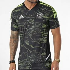 Budget ❤️ Tee 👚 Shirt De Sport Manchester United HE6682 Noir Vert de Adidas Performance 🤩 12 Budget ❤️ Tee 👚 Shirt De Sport Manchester United HE6682 Noir Vert de Adidas Performance 🤩 -Pas Cher adidas Magasin adidas 338332 HE6682 20220922T154501 05