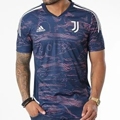 Budget ⌛ Tee 👕 Shirt De Sport Juventus HC3285 Bleu Marine de Adidas Performance 👏