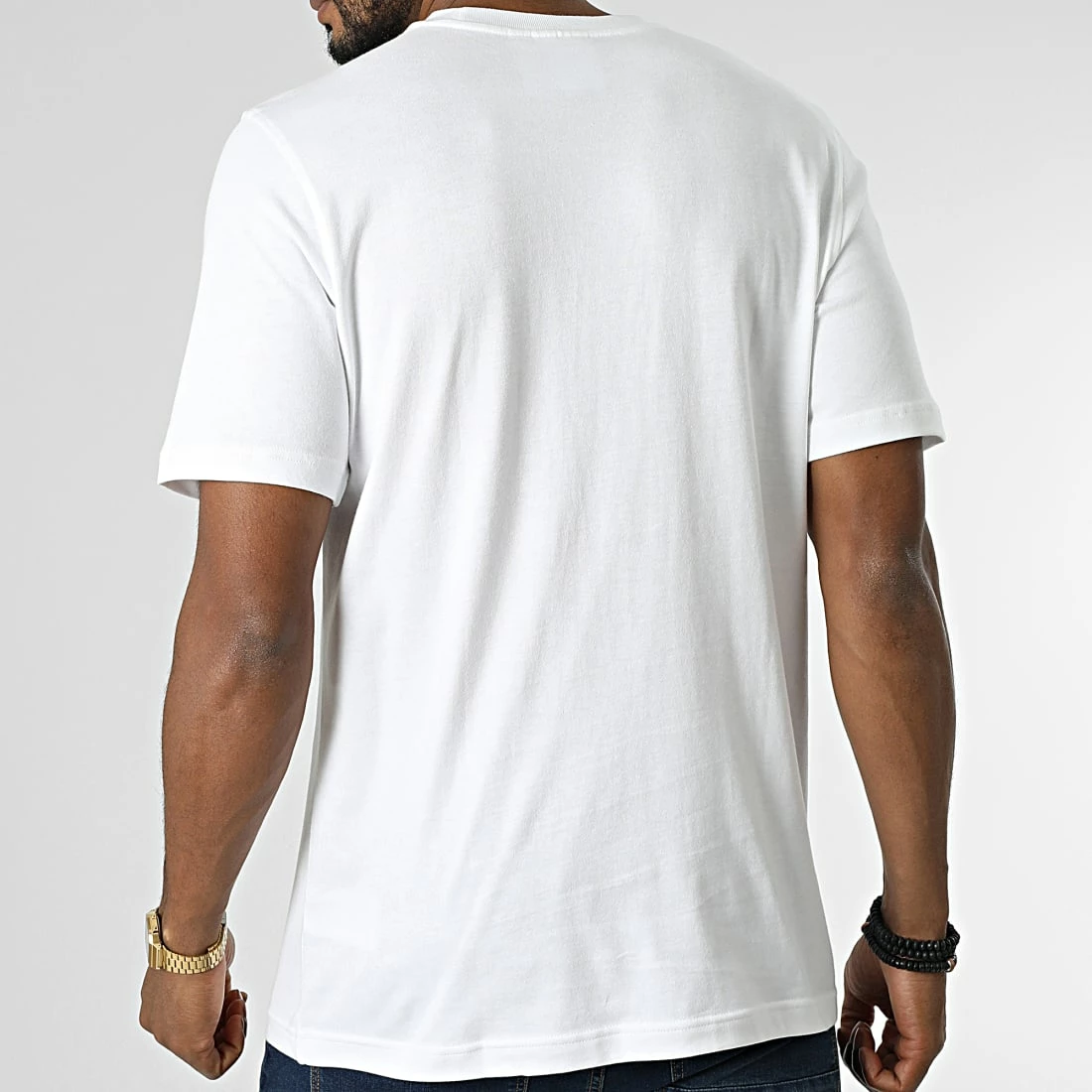 Nouveau 👍 Tee 👚 Shirt Trefoil HK5227 Blanc Vert de Adidas Originals 🛒 8 Nouveau 👍 Tee 👚 Shirt Trefoil HK5227 Blanc Vert de Adidas Originals 🛒 – Image 6