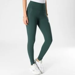 De gros 👍 Legging A Bandes Femme HN5904 Vert de Adidas Originals 🔥 -Pas Cher adidas Magasin adidas 338783 HN5904 20221110T144005 05