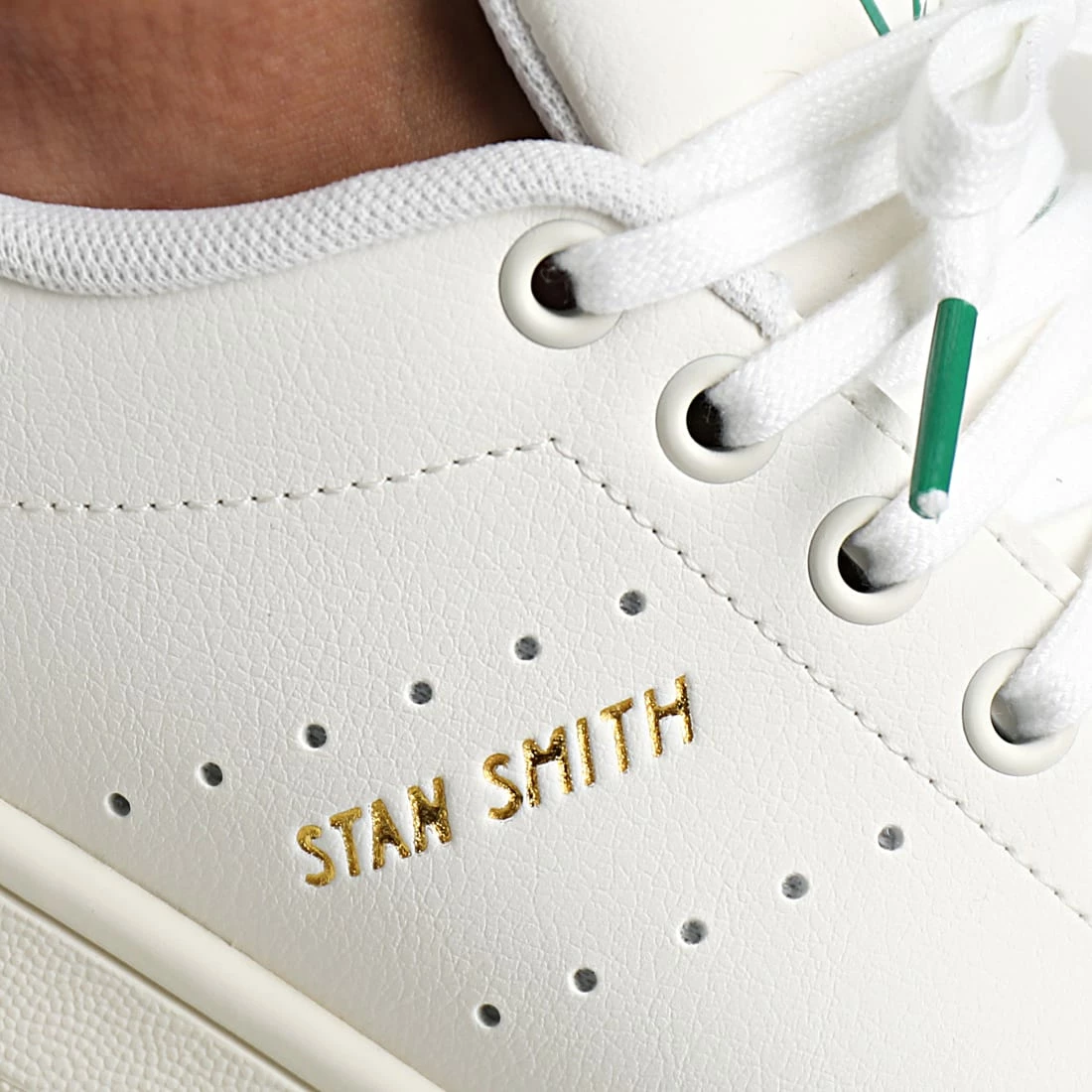 De gros ⭐ Baskets Stan Smith H03405 Cloud White Green Yellow de Adidas Originals ⭐ 4 De gros ⭐ Baskets Stan Smith H03405 Cloud White Green Yellow de Adidas Originals ⭐ – Image 2