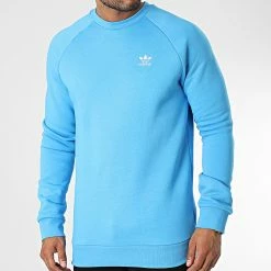 Tout neuf 😉 Sweat Crewneck HJ7992 Bleu de Adidas Originals 💯 10 Tout neuf 😉 Sweat Crewneck HJ7992 Bleu de Adidas Originals 💯 -Pas Cher adidas Magasin adidas 339229 HJ7992 20221012T162404 03