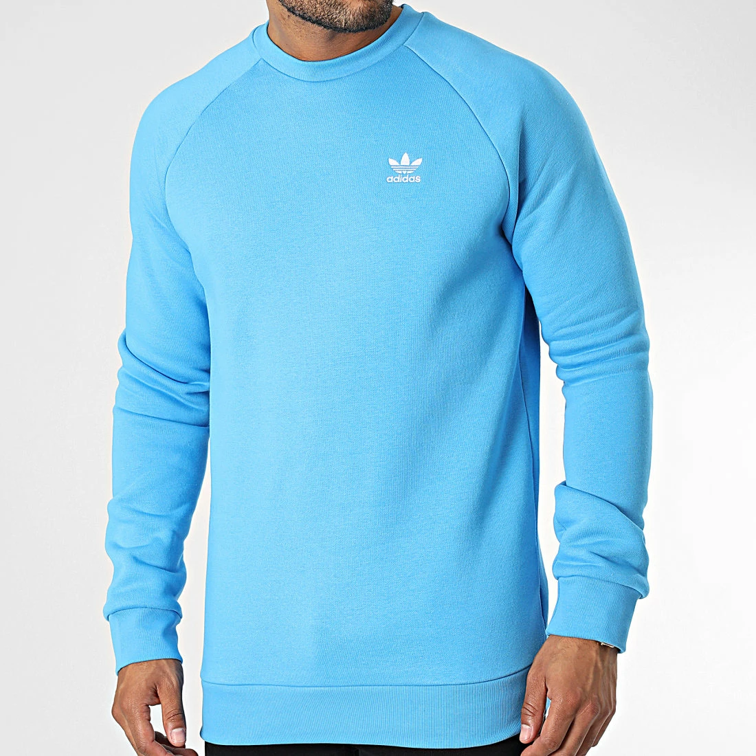 Tout neuf 😉 Sweat Crewneck HJ7992 Bleu de Adidas Originals 💯 5 Tout neuf 😉 Sweat Crewneck HJ7992 Bleu de Adidas Originals 💯 – Image 3