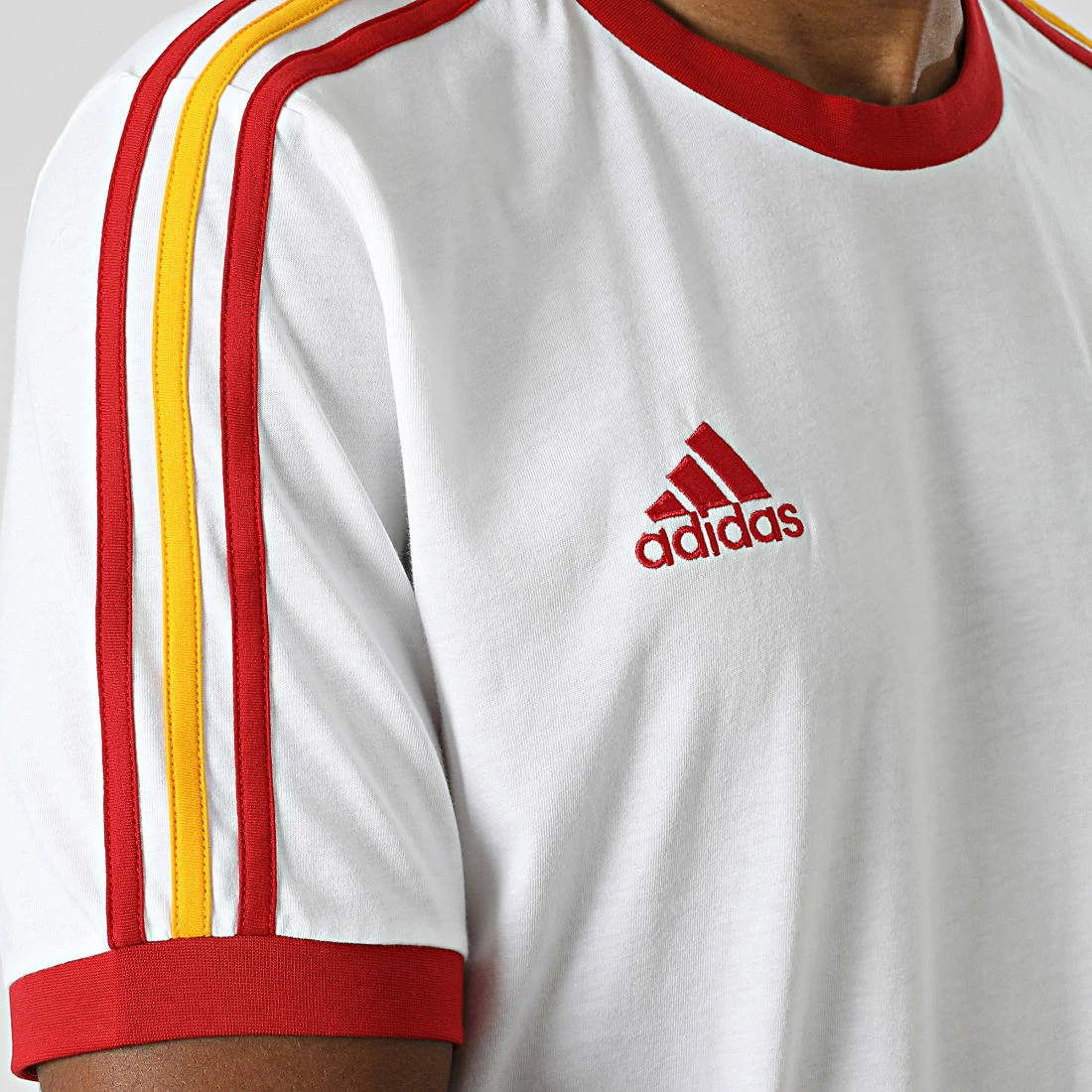 Bon marché 😀 Tee 👚 Shirt HS60717 RFEF Blanc de Adidas Performance 🔥 5 Bon marché 😀 Tee 👚 Shirt HS60717 RFEF Blanc de Adidas Performance 🔥 – Image 4