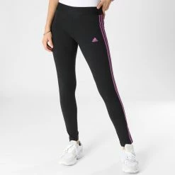 Vente flash 😍 Legging Femme A Bandes 3 Stripes HK9681 Noir de Adidas Performance 😉 -Pas Cher adidas Magasin adidas 339393 HK9681 20221110T142857 03