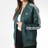 Coupon 😉 Veste Zippée A Bandes Femme HN5890 Vert de Adidas Originals ✨ -Pas Cher adidas Magasin adidas 339395 HN5890 20221020T160527 01