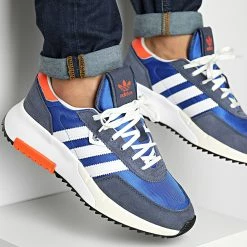 Tout neuf 🔥 Baskets Retropy F2 GX4637 Royal Blue Footwear White Shark Navy de adidas 🧨