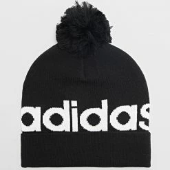 Budget 🛒 Bonnet Pompom Woolie H32425 Noir de Adidas Performance 🧨