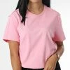 Promo 🧨 Tee 👕 Shirt Femme HL9134 Rose de Adidas Originals 👏