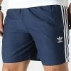 Offres 🛒 Short De Bain A Bandes HK7328 Bleu Marine de Adidas Originals 🎁 -Pas Cher adidas Magasin adidas 340448 HK7328 20221017T151831 01