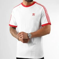 Acheter 😍 Tee 👕 Shirt A Bandes HS8944 Blanc Rouge de Adidas Originals 🥰 9 Acheter 😍 Tee 👕 Shirt A Bandes HS8944 Blanc Rouge de Adidas Originals 🥰 -Pas Cher adidas Magasin adidas 340528 HS8944 20220929T160322 03