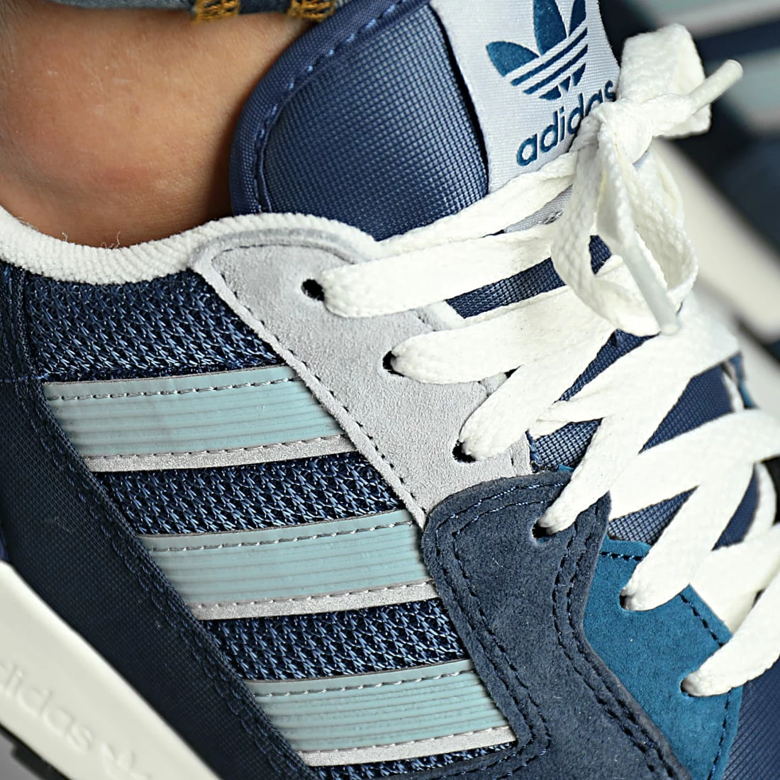 Nouveau ✔️ Baskets ZX 420 GY8487 Tech Indigo Off White Collegiate Navy de Adidas Originals 🔔 4 Nouveau ✔️ Baskets ZX 420 GY8487 Tech Indigo Off White Collegiate Navy de Adidas Originals 🔔 – Image 2