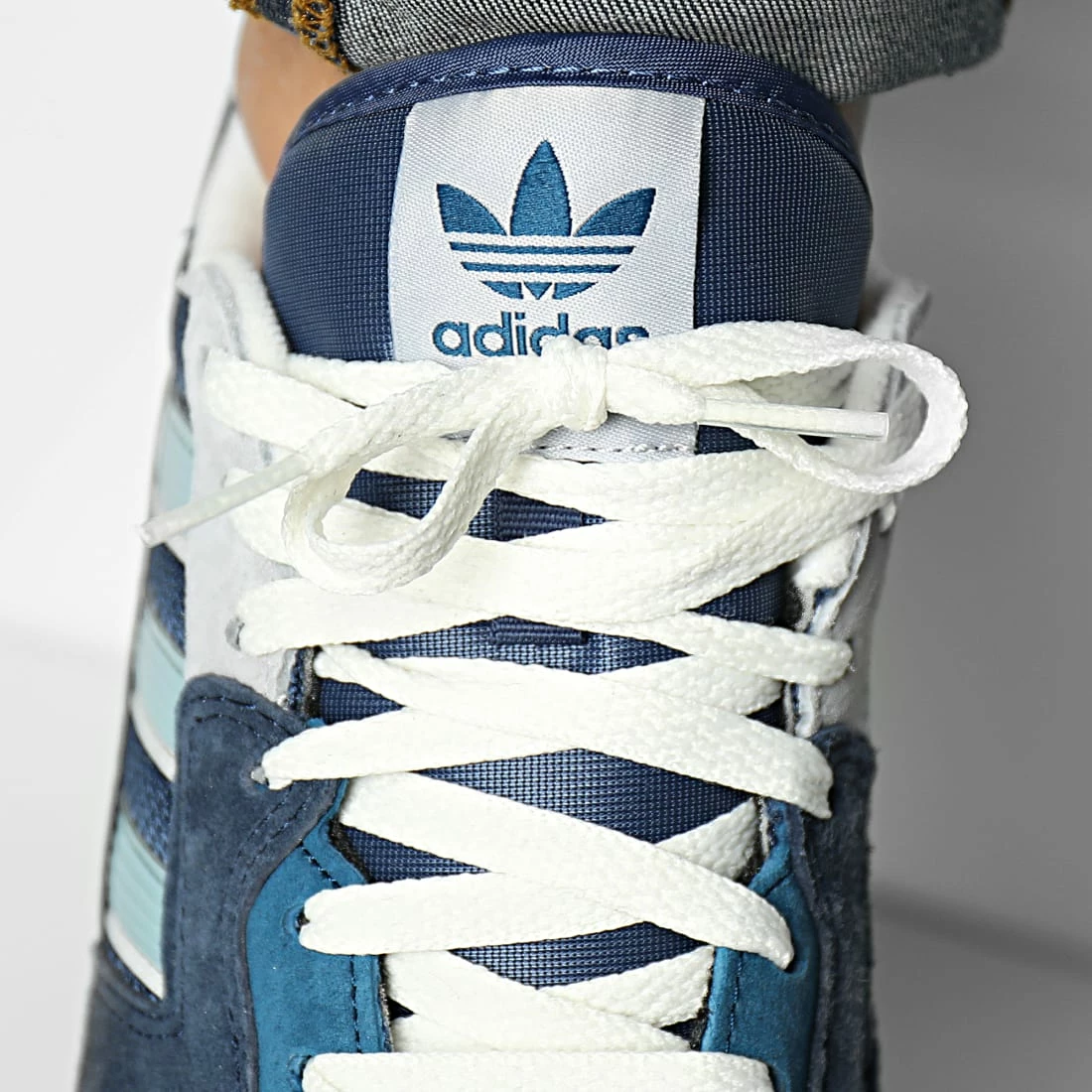 Nouveau ✔️ Baskets ZX 420 GY8487 Tech Indigo Off White Collegiate Navy de Adidas Originals 🔔 5 Nouveau ✔️ Baskets ZX 420 GY8487 Tech Indigo Off White Collegiate Navy de Adidas Originals 🔔 – Image 3