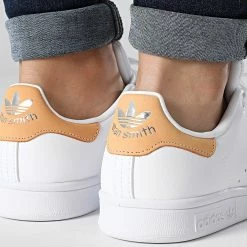 De gros 🧨 Baskets Femme Stan Smith GW4241 Footwear White Acid Orange Silver Metallic de Adidas Originals ✨ -Pas Cher adidas Magasin adidas 340855 GW4241 20221028T120121 02