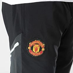 De gros 🌟 Pantalon Jogging A Bandes H64029 Manchester United Noir de Adidas Performance 🔔 -Pas Cher adidas Magasin adidas 341597 H64029 20221026T140420 06