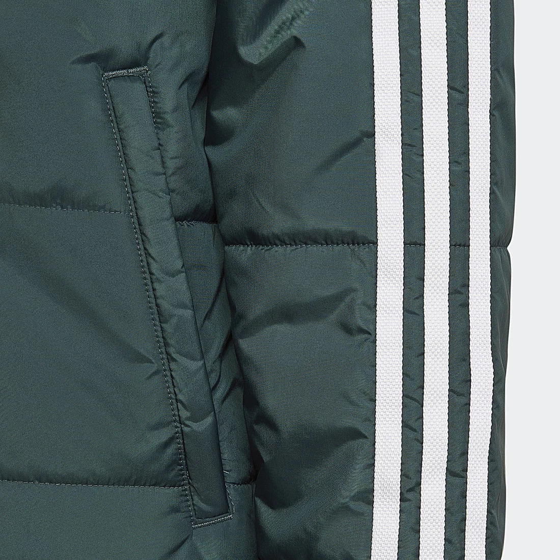Meilleure affaire 🧨 Doudoune Capuche A Bandes Enfant HK0386 Vert de Adidas Originals 🔔 7 Meilleure affaire 🧨 Doudoune Capuche A Bandes Enfant HK0386 Vert de Adidas Originals 🔔 – Image 5