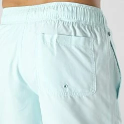 Nouveau 🥰 Short De Bain A Bandes HK0178 Bleu Ciel de Adidas Originals 👏 -Pas Cher adidas Magasin adidas 342681 HK0178 20221017T152357 06