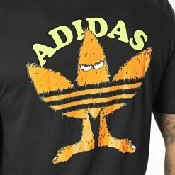 Vente flash ✔️ Tee 👕 Shirt HM2493 Noir de Adidas Originals 💯 -Pas Cher adidas Magasin adidas 342686 HM2493 20221013T152545 04