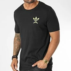 Vente flash ✔️ Tee 👕 Shirt HM2493 Noir de Adidas Originals 💯 -Pas Cher adidas Magasin adidas 342686 HM2493 20221013T152546 05