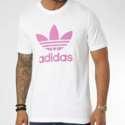 Coupon 🌟 Tee 👕 Shirt HK5228 Blanc de Adidas Originals ⌛