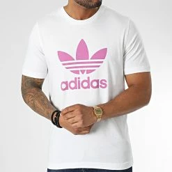 Coupon 🌟 Tee 👕 Shirt HK5228 Blanc de Adidas Originals ⌛ -Pas Cher adidas Magasin adidas 342703 HK5228 20221013T152641 03
