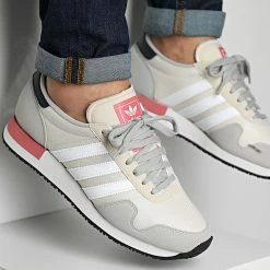 Remise 🧨 Baskets USA 84 GX4582 Aluminium Cloud White de Adidas Originals 🎁