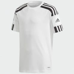 Grosses soldes 😍 Tee 👕 Shirt A Bandes Enfant Squad 21 GN5738 Blanc de Adidas Performance 🌟