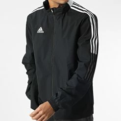 Nouveau 👍 Veste Zippée Capuche GH4466 Noir de Adidas Performance 🔔 12 Nouveau 👍 Veste Zippée Capuche GH4466 Noir de Adidas Performance 🔔 -Pas Cher adidas Magasin adidas 344837 GH4466 20221027T155623 05