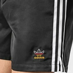 Nouveau 🔥 Short Jogging A Bandes HK7414 Noir de Adidas Originals 😍 -Pas Cher adidas Magasin adidas 345939 HK7414 20221108T151839 02