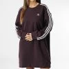 Meilleure vente 🧨 Robe Sweat Crewneck Femme HM4689 Bordeaux de Adidas Originals 🎁 -Pas Cher adidas Magasin adidas 346139 HM4689 20221117T094934 01