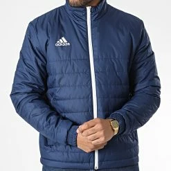De gros 😍 Doudoune ENT22 IB6071 Bleu Marine de Adidas Performance 🔔