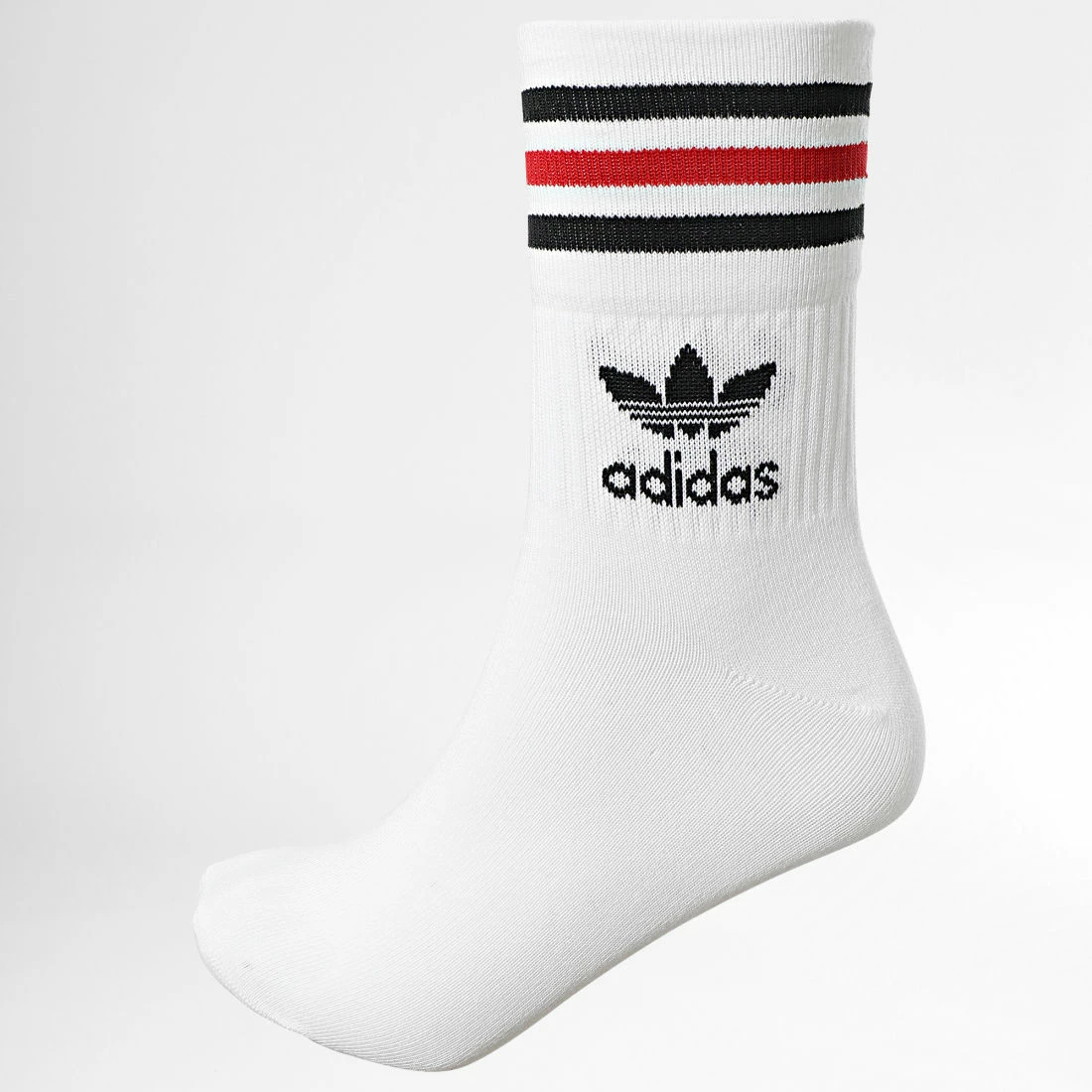Meilleur prix ⭐ Lot De 3 Paires De Chaussettes HL9223 Blanc Rouge de Adidas Originals 😀 5 Meilleur prix ⭐ Lot De 3 Paires De Chaussettes HL9223 Blanc Rouge de Adidas Originals 😀 – Image 3