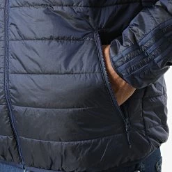 Top 10 👏 Doudoune Capuche A Bandes HL9210 Bleu Marine de Adidas Originals 🤩 -Pas Cher adidas Magasin adidas 347698 HL9210 20221114T125746 06