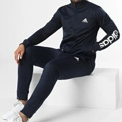 Grosses soldes 🧨 Ensemble De Survetement GK9655 Bleu Marine de Adidas Performance 😉