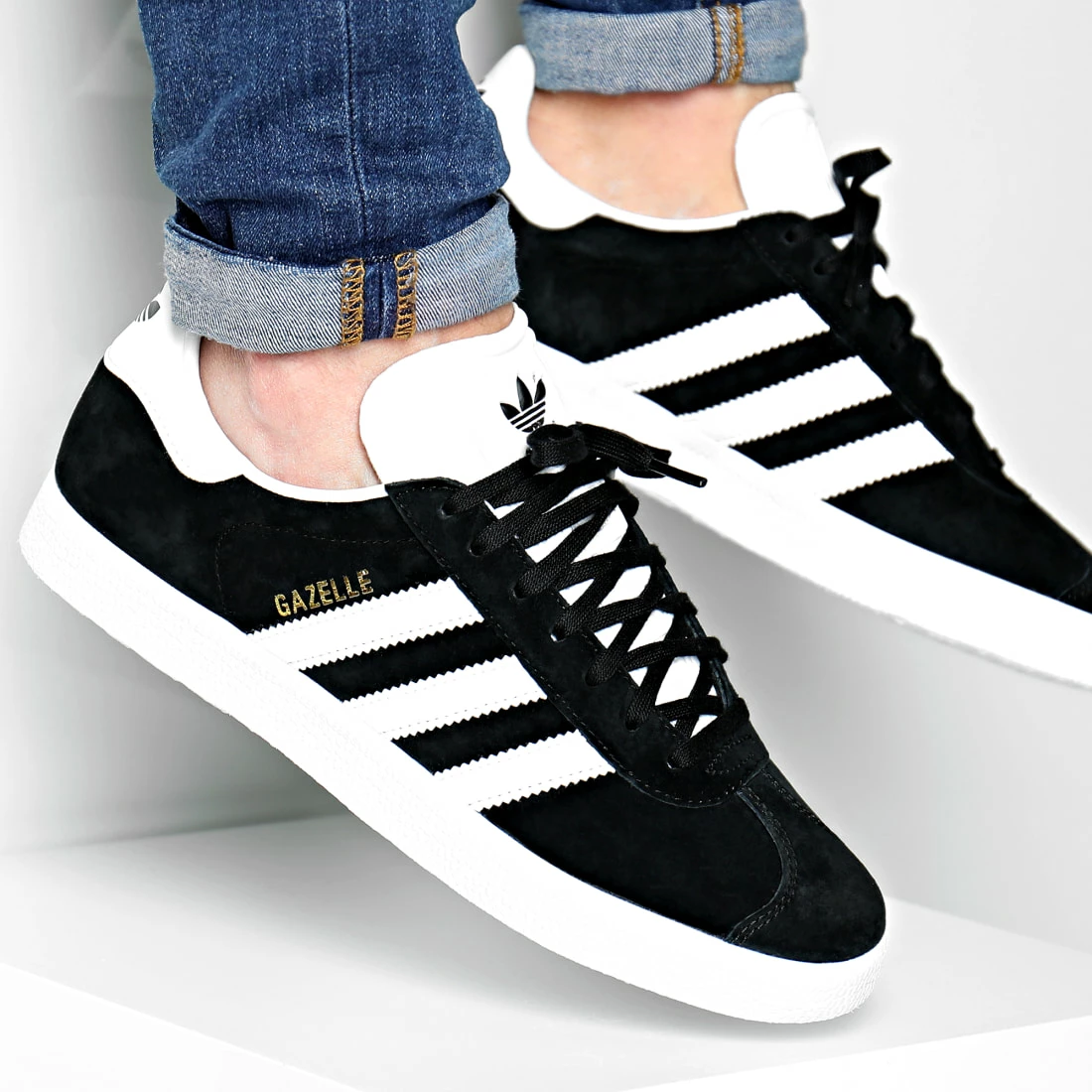 Budget 😍 Baskets Gazelle BB5476 Core Black White Gold Metallic de Adidas Originals 🔥 3 Budget 😍 Baskets Gazelle BB5476 Core Black White Gold Metallic de Adidas Originals 🔥